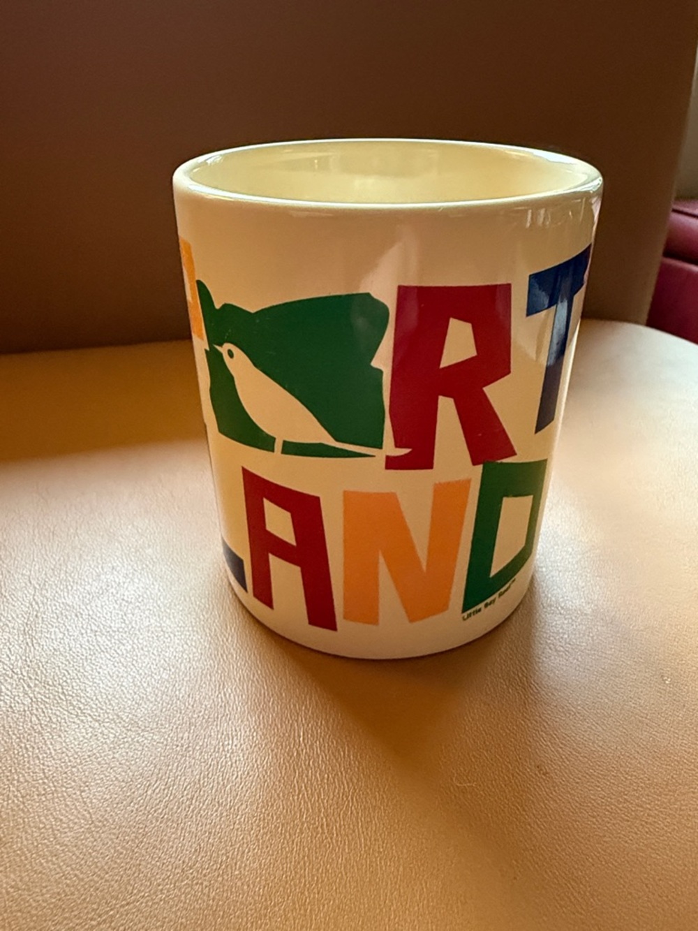 Colorful Portland Bird Ceramic Mug